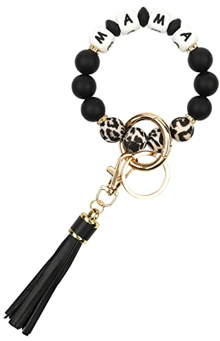 AOKSUNOVA Schlüsselanhänger Frau Schlüsselanhänger Boho Armband Perlen Schlüsselbund Armreif Geschenke für Mama