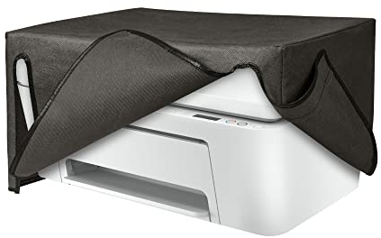 kwmobile Cover kompatibel mit HP DeskJet 4120e / DeskJet 4155e / 4220e - Tasche Hülle Drucker - Staubschutzhülle Schutzhaube Schutzhülle - Dunkelgrau