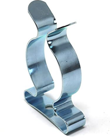 5 x fiXte BZP Tool Clips 38mm Spring Steel Tool Storage Terry Clips Shed Workshop Garage Home