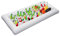 AITUOSI Barres de Service gonflables avec Bouchon de vidange, glacière Gonflable pour Buffet de Glace, Plateaux de Service à Salade pour intérieur et extérieur, bar exterieur