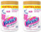 Vanish Oxi Action Powerweiss Pulver – 2 x 1,65 kg – Fleckenentferner und Wäsche-Booster Pulver ohne Chlor – Für weiße Wäsche