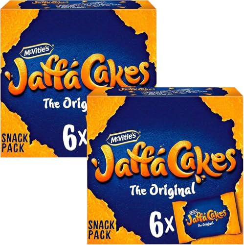 Jaffa Cakes Bundle With Jaffa Cakes The Original Handy Packs 6 x Packs of 3 198g (2 Pack)