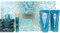 VERSACE EROS POUR HOMME SET 100ML EAU DE PARFUM SPRAY+10ML EAU DE PARFUM+75ML AFTER SHAVE BALM+75ML SHOWER GEL - 1 SET