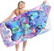 ADYEKSD Cartoon Beach Handtuch, 70 x150cm Kinder Handtuch Badetuch Weiches und Saugfähiges Badetuch mit Süßes Muster, Mikrofaser Strandtuch Perfekt für Strandausflüge, Sport, Yoga, Schwimmen