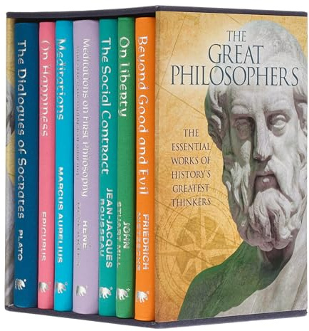 The Great Philosophers Collection: Deluxe 7-Book Hardback Boxed Set (Arcturus Collector's Classics)