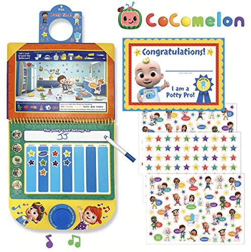 Cocomelon Potty Training Reward Chart: Potty Time With Jj