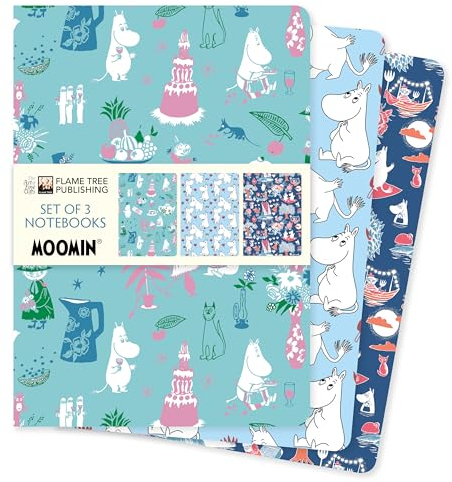 Dreier Set DIN-A5-Format-Notizbücher: Mumin Klassik: Unser beliebten DIN-A5-Format-Notizbücher im 3er-Pack mit flexiblen, künstlerisch gestalteten ... (3er-Sets DIN-A5-Format-Notizbücher)