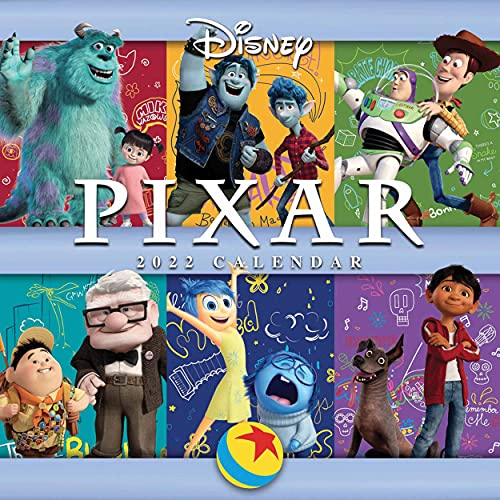 PIXAR Animation Studios – Offizieller Kalender 2022 - 16-Monatskalender: Original Pyramid Kalender [Mehrsprachig] [Kalender] (Wall-Kalender)