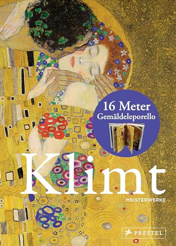 KLIMT: Meisterwerke in einer hochwertigen Leporelloausgabe in Leinenbindung im Schmuckschuber (Kunst-Leporello, Band 7)