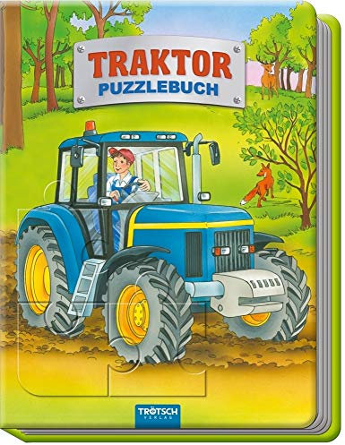Das TRAKTOR Puzzlebuch: Beschäftigungsbuch Entdeckerbuch Puzzlebuch