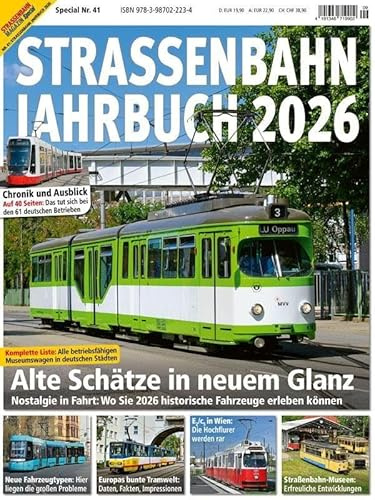 Strassenbahn Jahrbuch 2026: Straßenbahn Magazin Jahrbuch 9/2026