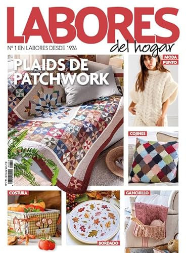 Revista Labores #778 | Plaids de patchwork