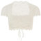 Nina von C. Spitzen Dirndlbluse Valeska Kurzarm 48462971 (DE/NL/SE/PL, Numerisch, 44, Regular, Regular, Champagner)