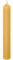 Atmosphera - Lot de 10 bougies bâtons - jaune - 45g