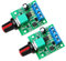 WayinTop 2Stücke PWM Motor Drehzahlsteller DC 1,8V 3V 5V 6V 12V 2A 1803BK Einstellbarer Geschwindigkeitsregler Niederspannungs Steuerungsmodul Kontroller mit Knopf