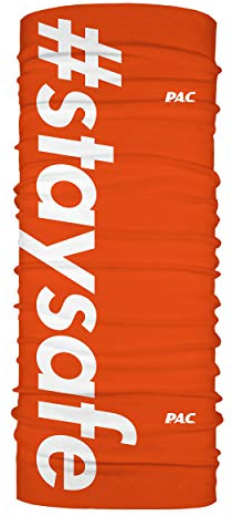 P.A.C. Mund-Nasen-Maske - Schlauchtuch, Schal, Kopftuch, Stirnband, verschiedenste Designs, Unisex, 10 Tragevarianten