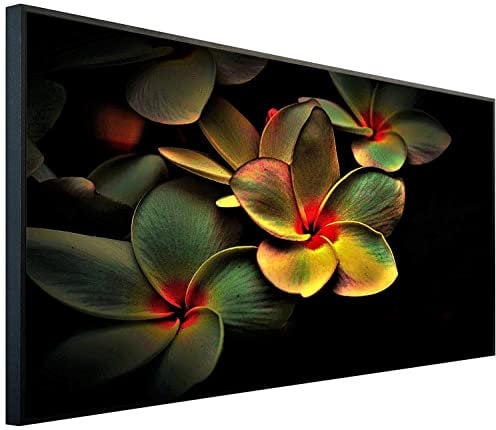 Ecowelle Infrarotheizung mit Bild | 750 Watt | 60x120 cm | Infrarot Heizung| | Made in Germany| a 84 Blume