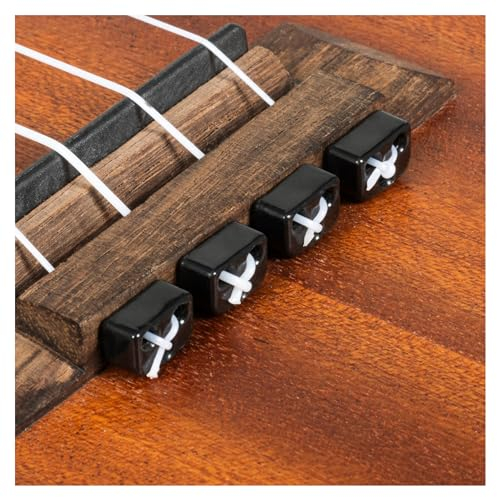 Alba Guitar Beads Schwarze für ukulele mit Nylonsaiten
