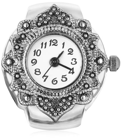 Women Finger Watch- Quartz Finger Ring Watches, Watch rRings for Men Women