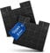 VIOKS Lot de 2 filtres à charbon actif pour hottes aspirantes Gorenje 180177 AH004 Amica KF17134 KH17101 KH17106 Baumann FWK300-300 x 280 mm Filtre à charbon pour hotte aspirante AH004