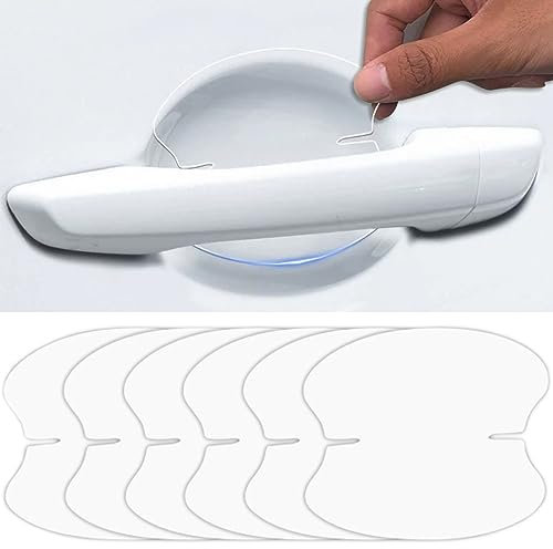 GRTHTATI 10er Set Auto Türgriff Schutzfolie Transparent Lackschutzfolie für Griffmulden/Griffschalen Schutzfolien zum Schutz vor Kratzern (Transparent)