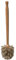 Cepillo higiénico antibacteriano higiénico – Cepillo de inodoro de mango largo (8 x 35 cm) (madera)