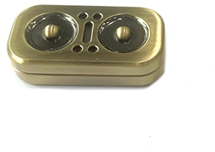 SUIOPPYUW Magnetic Fidgets Slider Adult Rotary Hand Für Spinner Portable Für Spinning Sensory Toys Stressabbau Dekompressionsspielzeug Zuhause, Bronze