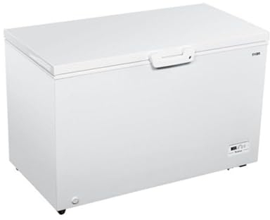 Svan Congelador horizontal Blanco SCH4000FDC. Capacidad 371 Litros, Dual Cooling, 1 Cesta, Bajo nivel Sonoro, Eficiencia Energética Clase F