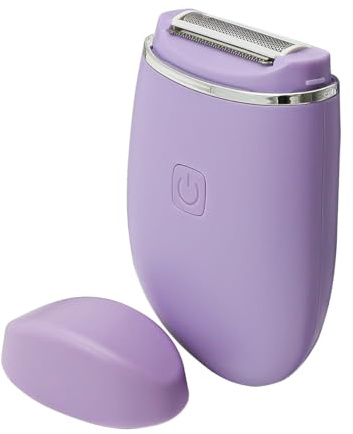 POFET Wiederaufladbarer Bikini-Trimmer für Frauen, tragbarer elektrischer Rasierer, Nass- und Trockenhaarentfernung, elektrischer Rasierer für Gesicht, Beine, Achseln, Nase, Augenbraue