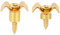 Banworks Guitar Vintage String Tree String Guides Retainer for Tele Telecaster Strat Stratocaster ST Electric Guitar Pack of 2 JT/YXK-02 Golden