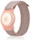 Nylon Airtag Armband Kinder, AirTags Weiche Silikon-Uhrenarmbänder, Nylon Bracelet für AirTag, GPS-Tracker-Uhrenarmband, Anti-Kratz-Schutz für die Positionierung des Airtag-Tracking-Armbands (Rosa)
