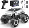 Wwtop 1:16 Ferngesteuertes Auto, 4WD RC Auto Offroad Cars, 20km/h All Terrain Fernbedienung Cars Wasserdicht, RC Truck Buggy mit 2 Akku Geschenke ab 6 Jahre Jungen Kinder Erwachsene