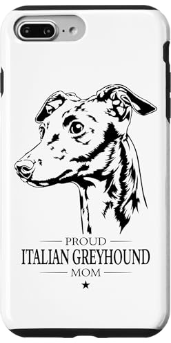 Proud Italian Greyhound Mom Italienisches Windspiel Hunde Hülle für iPhone 7 Plus/8 Plus