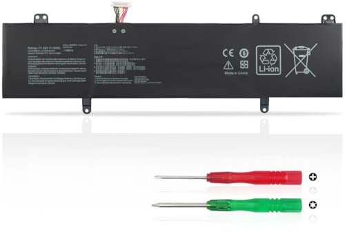 KXRSII B31N1707 Batterie pour ASUS VivoBook S401 S401U S401UA S401UF S410 S410U S410UA S410UF S410UQ K410 K410U K410UA K410UQ A411 A411U A411UF F411U F411UA X411 X411U X411UA X411UF X411UQ X411Q