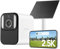 Anona Lucio 2.5K Security Camera Outdoor Battery Wireless with Solar Powered, Color Night Vision & 138° FOV, Multi-Object Detection, No Hub Needed, Two-Way Audio, IP67
