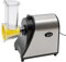 Râpe à fromage électrique, trancheuse professionnelle, coupe-légumes électrique, automatique, avec 5 cônes, 19 x 12,5 x 20 cm