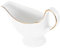 PartyKindom Seau à Sauce Phnom Penh saucière en porcelaine saucière saucière Conteneurs bateau garniture récipients à condiments avec couvercles saucières contenants de sauce céramique blanche