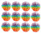 Gogogmee 15Pièces Balles de Jonglage Silicone Colorées pour Garçon Fille et Animaux de Compagnie Stress Souples pour Activités Sensorielles et Jeux Extérieurs