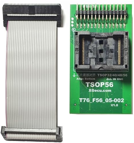 TSOP32/TSOP40/TSOP 48/TSOP56 Adapter Only for with Xgecu T76 Programmer Flash Nand Chip Reader Writer Socket