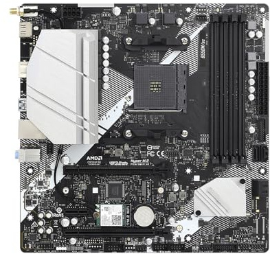 motherboard Fit For ASRock B550M/AC Motherboard Support Ryzen 9 5900X 3900X 7 5800X3D 5 5600X CPU B550 DDR4 HDMI MATX AM4 Mainboard