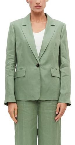 s.Oliver Antaillierter Leinenblazer