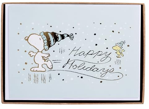 Graphique HH Snoopy Skating Klassische Karten-Box