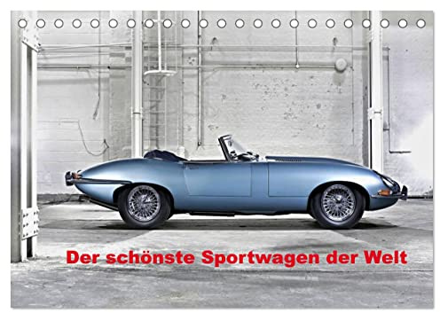 Der schönste Sportwagen der Welt (Tischkalender 2026 DIN A5 quer), CALVENDO Monatskalender: Ein Kalender rund um eines der schönsten Autos der Welt (CALVENDO Mobilitaet)
