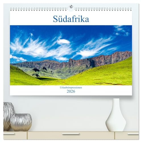 Südafrika - Urlaubsimpressionen (hochwertiger Premium Wandkalender 2026 DIN A2 quer), Kunstdruck in Hochglanz: Landschaft, Kultur und Erholung - ein Urlaub der Sinne. (CALVENDO Orte)