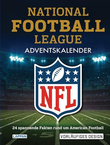 NFL American Football Adventskalender 2025: 24 Mal spannendes Hintergrundwissen rund um American Football | Ideal für Football-Fans - mit Seiten zum Auftrennen