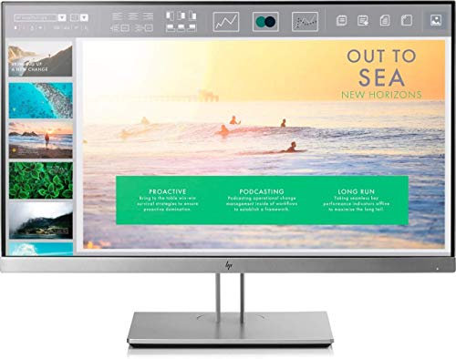 HP EliteDisplay E233 23-Inch 1920 x 1080 LED Backlit Monitor - Grey