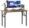SogesHome Klapptisch Computertisch 120 x 60 x 75 cm PC Tisch Schreibtisch Bürotisch Büroarbeitsplatz für Home Office Verwendung Schreibtisch Esstisch Konferenztisch
