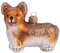 Impuls Christbaumschmuck Figuren Hunde Corgi 6.5cm