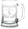 Chope de biere - personnalisation avec gravure, verre épais 1 kg (2) élégant