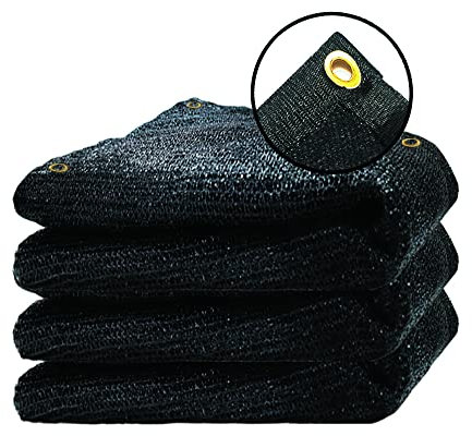 Vocray 90% Filet d'Ombrage pour Jardin, 2X6M Toile d'Ombrage Respirante avec Œillets, Idéal pour la Protection Solaire et Résistant UV pour Jardins, Plantes, Serre, Cours et Espaces Extérieurs